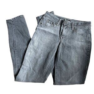 a.n.a Grey Low Rise Skinny Jeans Sz 6 Womens with Pockets